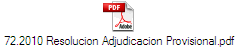 72.2010 Resolucion Adjudicacion Provisional.pdf