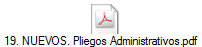 19. NUEVOS. Pliegos Administrativos.pdf