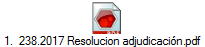 1.  238.2017 Resolucion adjudicacin.pdf