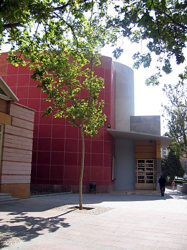 centro cvico chana: vista exterior del teatro