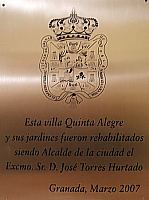 Placa conmemorativa