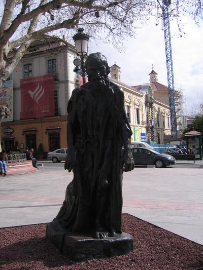 ©ayto.granada: exposicin en puerta real sobre rodin