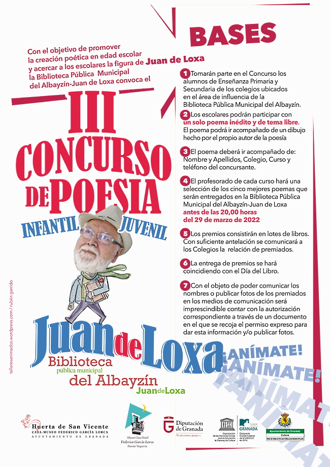 III Concurso de poesa Infantil y Juvenil Juan de Loxa