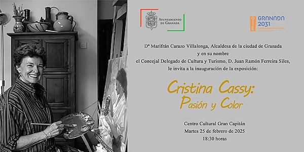 Exposicin: Pasin y color de Cristina Cassy