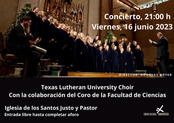 Concierto Texas Lutheran University Choir