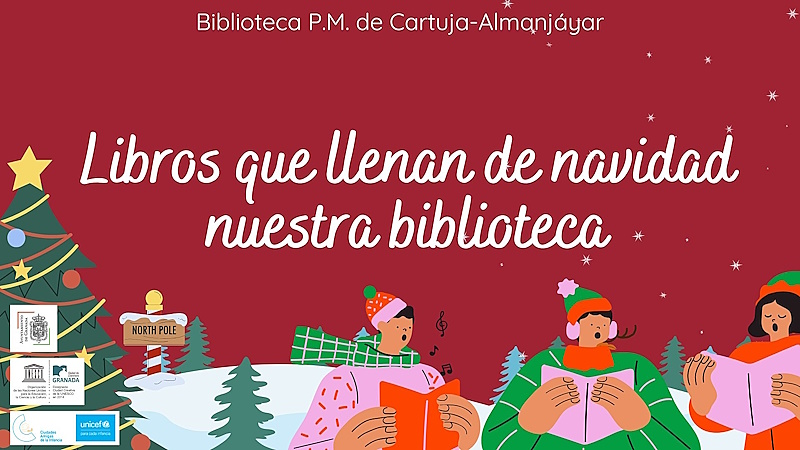 Exposicin bibliogrfica: Libros que llenan de Navidad nuestra biblioteca