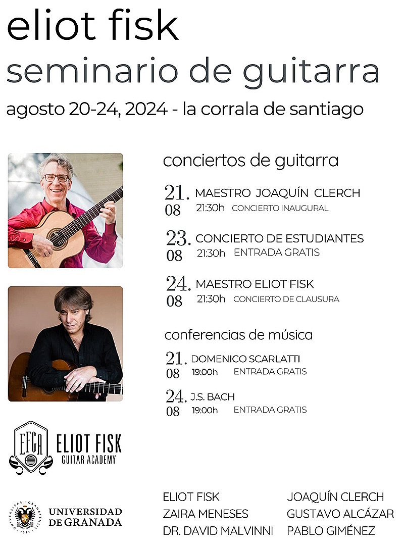 Eliot Fisk - International Guitar Seminar