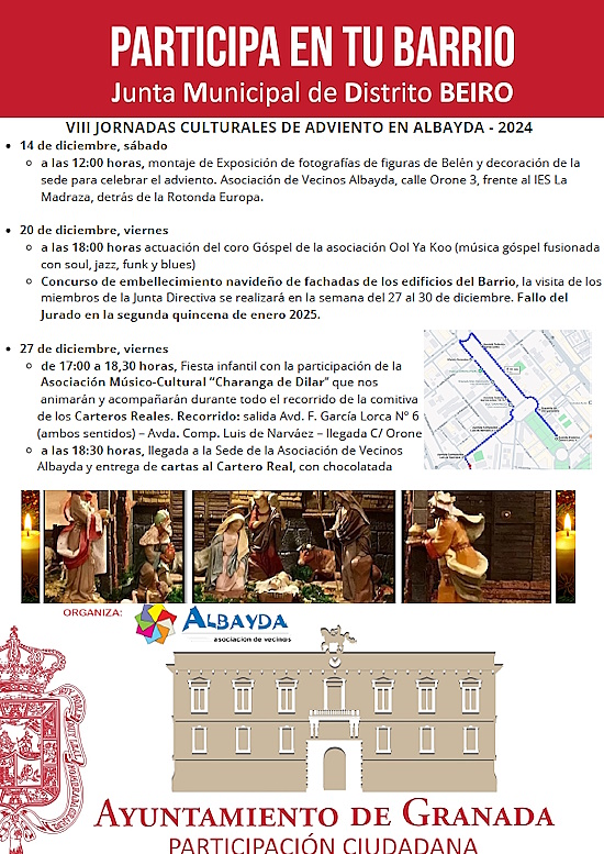 VIII Jornadas culturales de Adviento en Albayda 2024