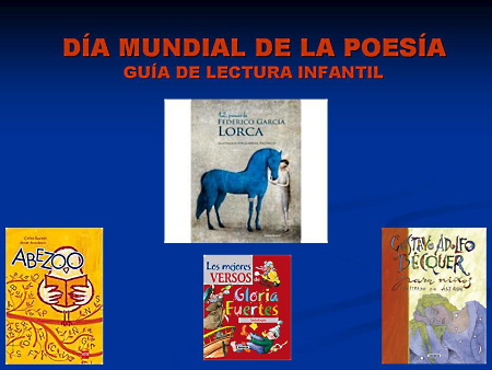 ©Ayto.Granada: Da mundial de la poesia. Gua infantil